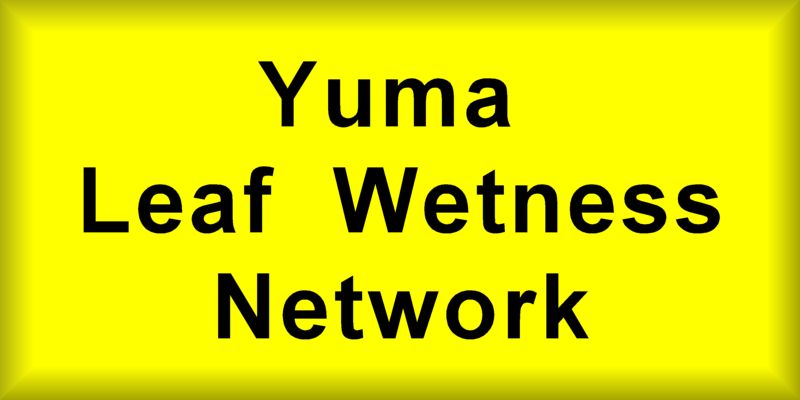  | Yuma Leaf Wetness Network |