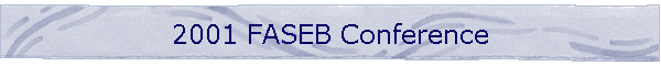 2001 FASEB Conference