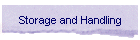 Storage and Handling