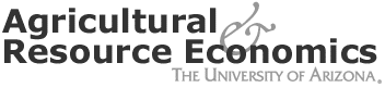 Agricultural and Resource Economics with University of Arizona wordmark