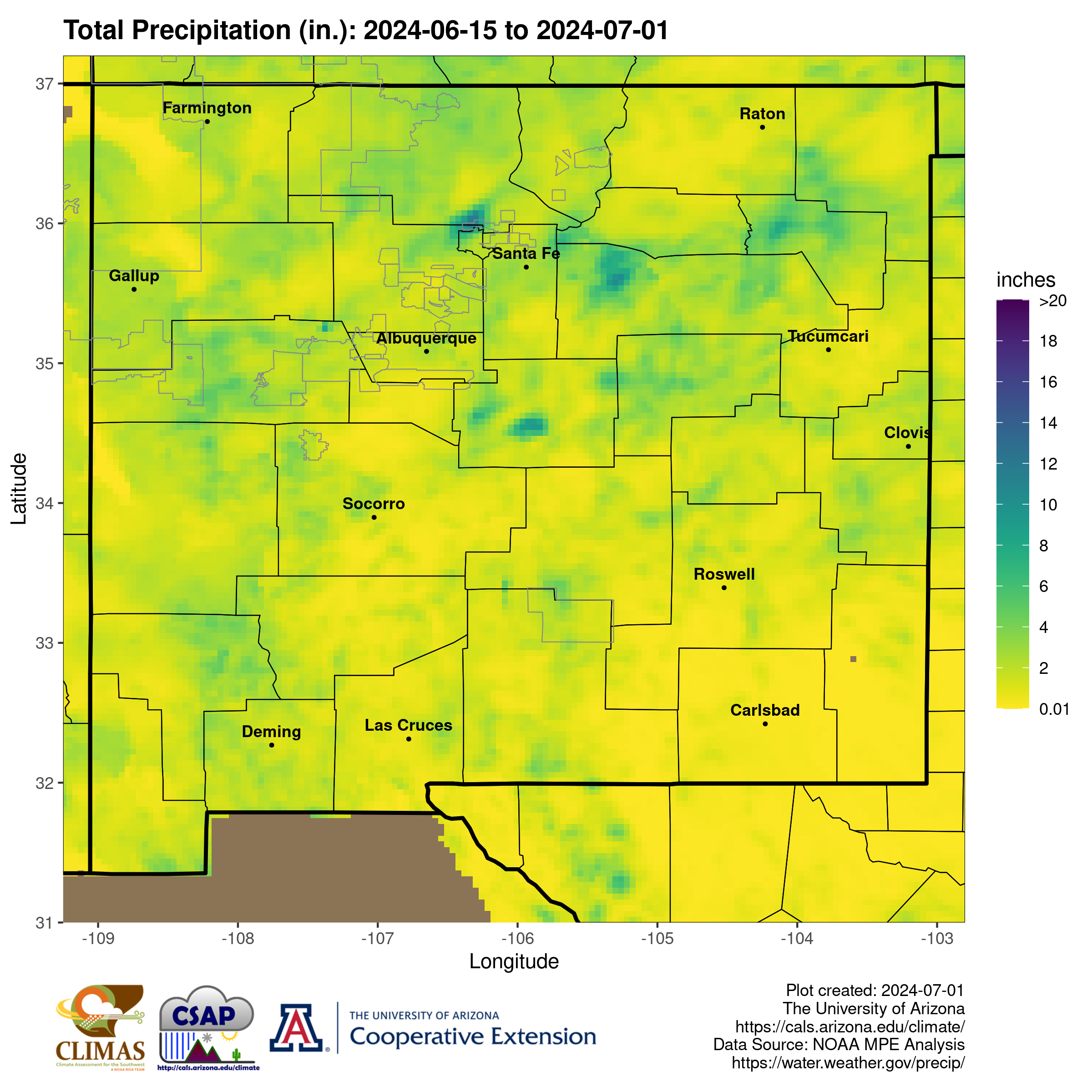 New Mexico Monsoon Season 2024 Map Carin Cosetta