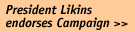 President Likins endorses Campaign Cornerstones