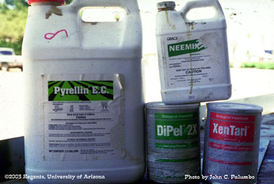Biopesticides used in organic lettuce production