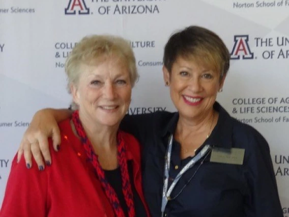 Council members Gina and Carol