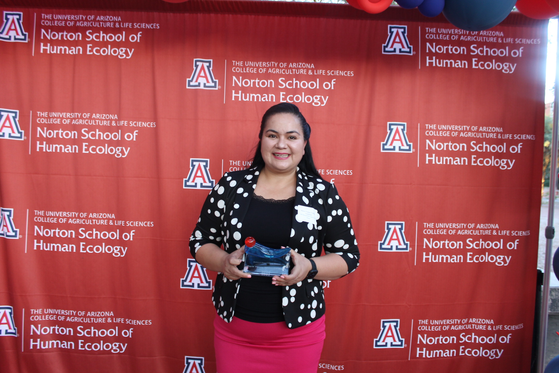 Richard Elías Legacy Winner Maria Vianey Valdez-Cardenas