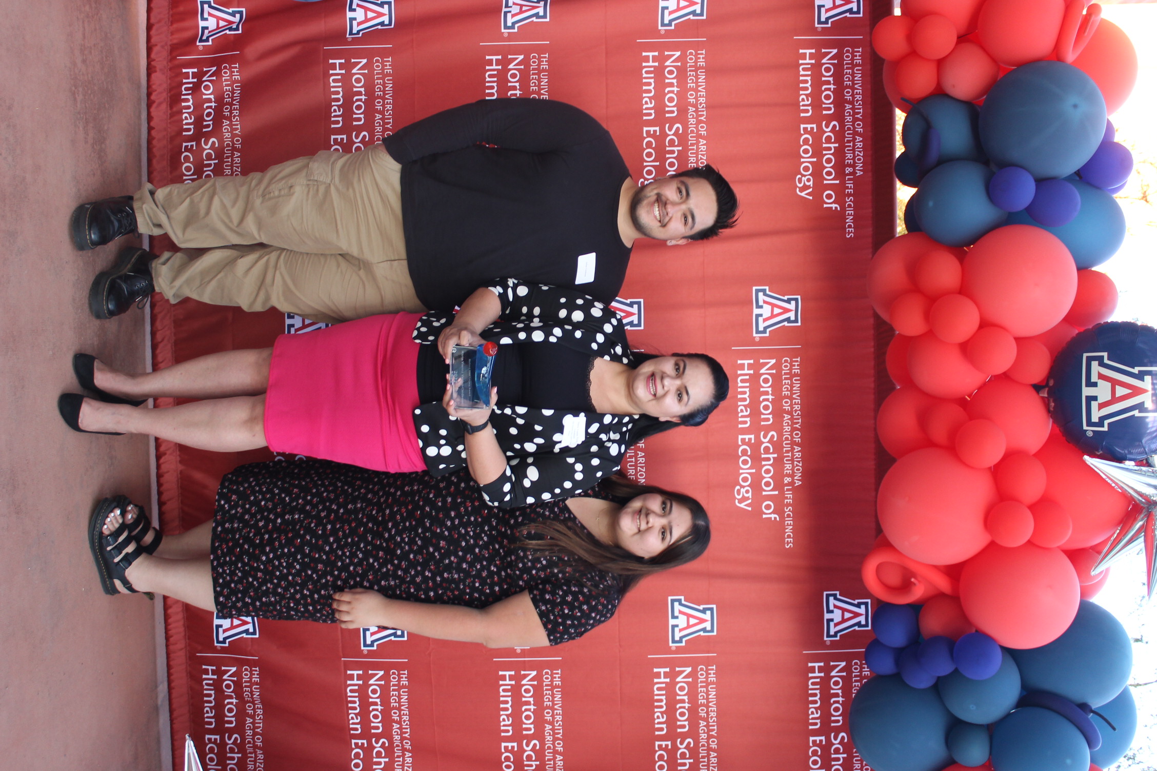 Richard Elías Legacy Winner Maria Vianey Valdez-Cardenas and guests