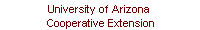 University of Arizona Cooperative Extension