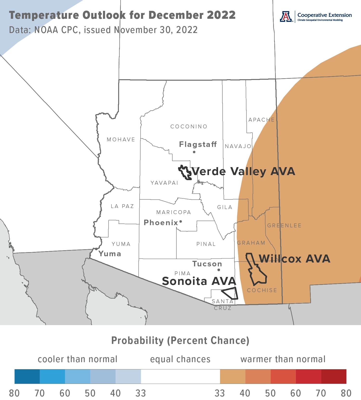 December 2022 precipitation outlook map