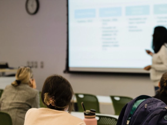 CALES graduate students participate in a 3 minute pitch competition