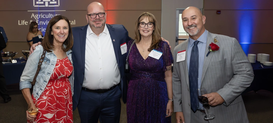 Laura Scaramella, Jim and Christina Hunt, and Clint McCall