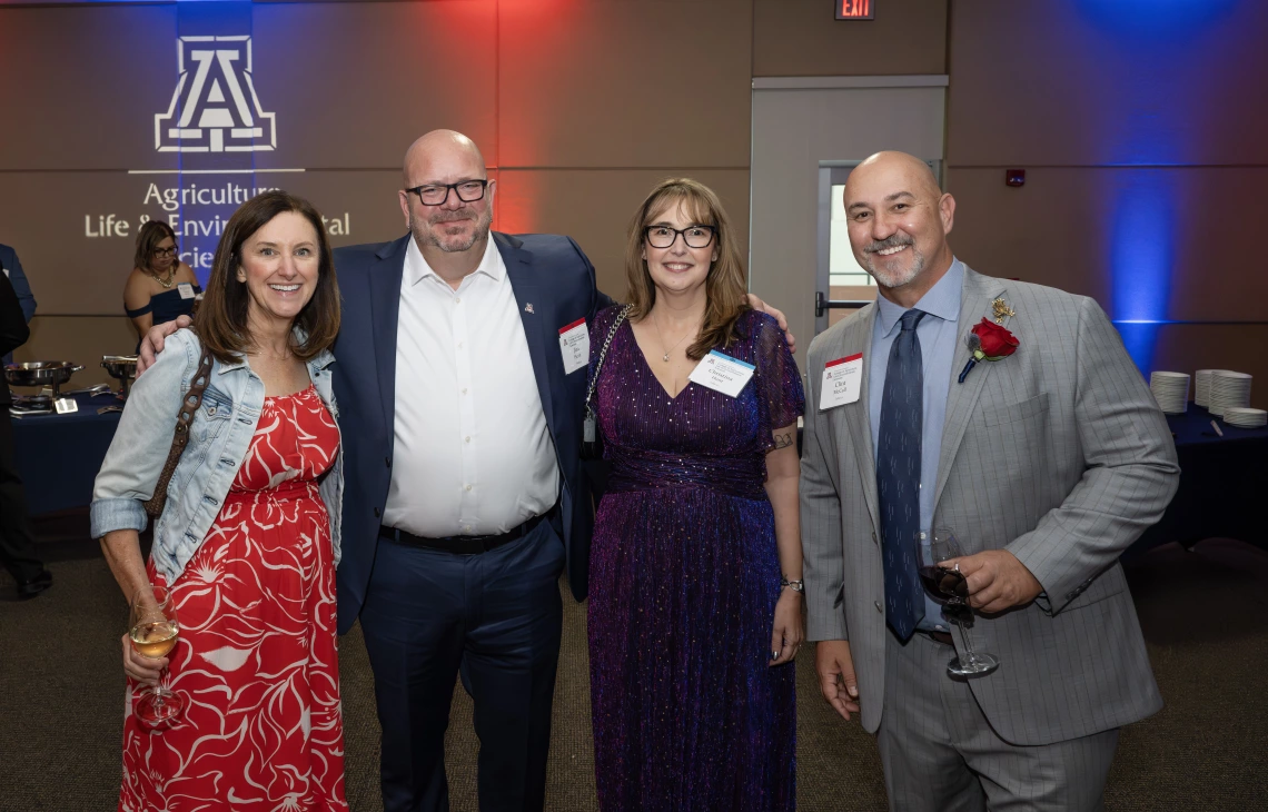 Laura Scaramella, Jim and Christina Hunt, and Clint McCall