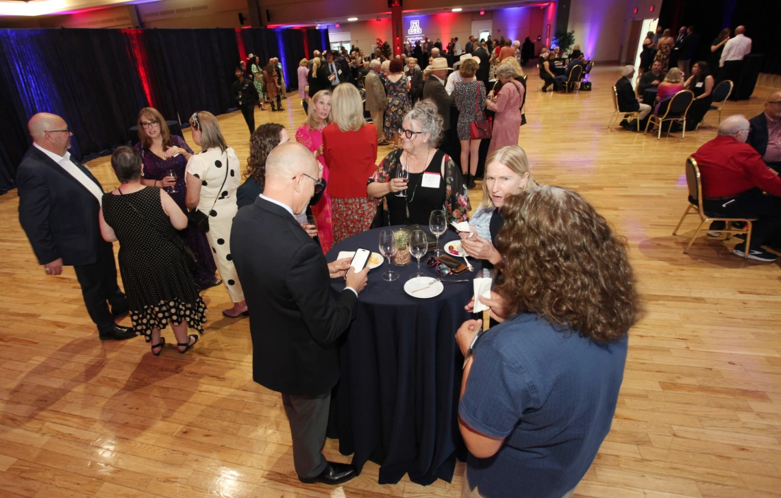 Wide shot of the 2025 ALVSCE Awards Night reception