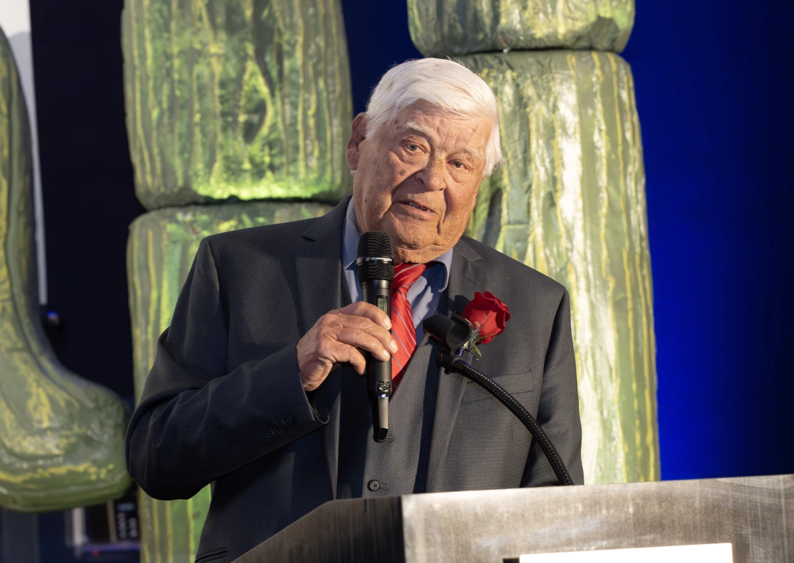 Ronald Paque speaking