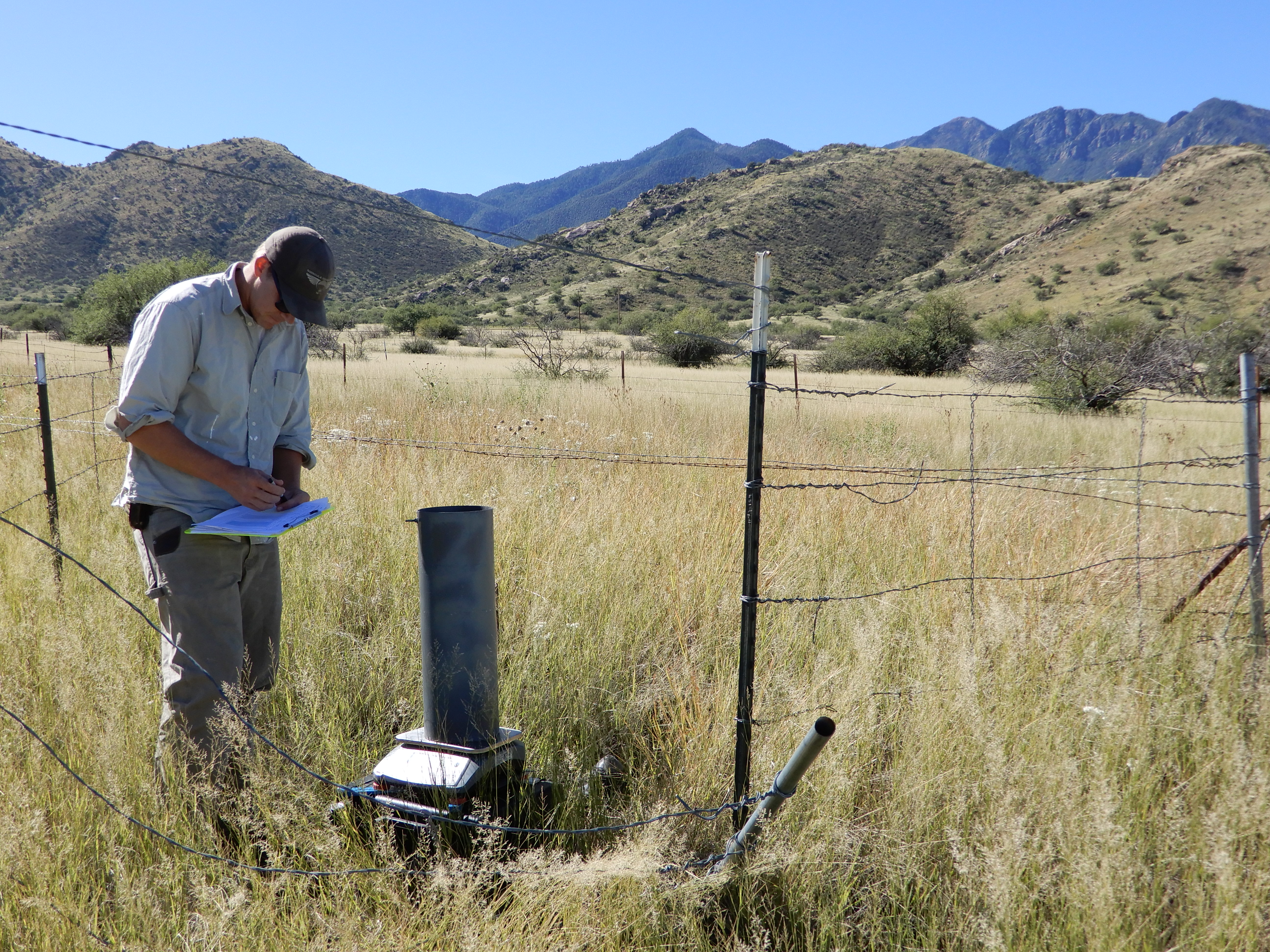Precipitation measurements at the Santa Rita Experimental Range