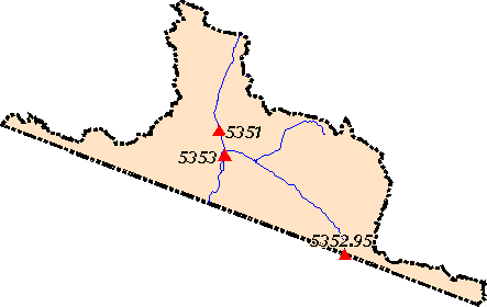 Image Map of available Real-Time Sites in the Rio Sonoyta River Basin